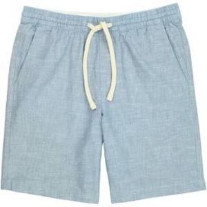 banana republic blue 9” oxford drawstring shorts